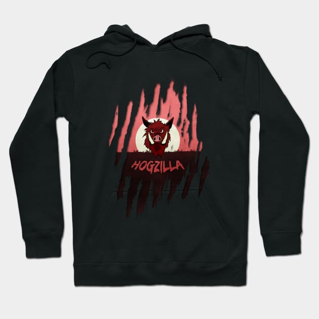 Hogzilla Hoodie by Flush Gorden